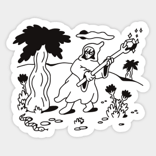 Mage Doodle Sticker